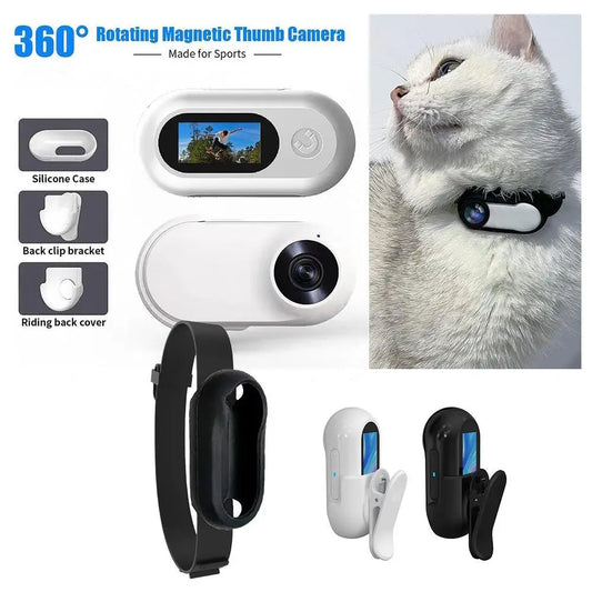 Caméra à collier pour chat Capture HD LIVE